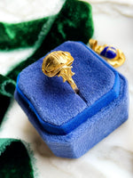 18k Vintage Egyptian Scarab Figural Ring