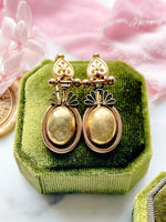 18k Victorian Etruscan Revival Earrings