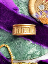 14k Native American Navajo Storyteller Ring