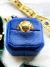 18k Vintage Egyptian Scarab Figural Ring