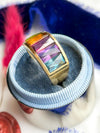 18k Vintage Multi-Gemstone Ring