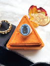 18k Antique Sardonyx Signet Ring