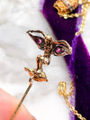 14k Art Nouveau Ruby Fairy Stickpin