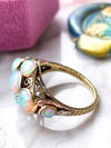 14k Antique Arts & Crafts Opal Ring