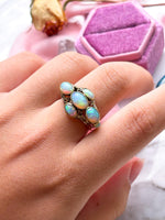 14k Antique Arts & Crafts Opal Ring