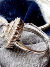 Platinum Vintage Ring-Dant Diamond Dinner Ring