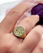 14k Vintage Signet Ring