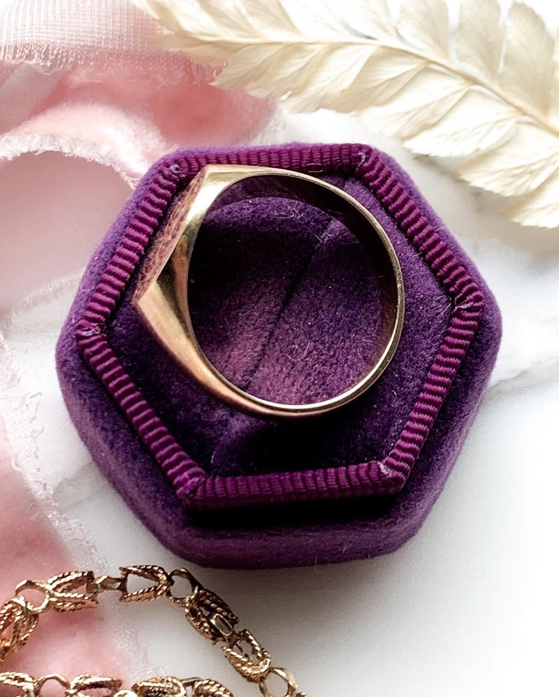 14k Vintage Signet Ring