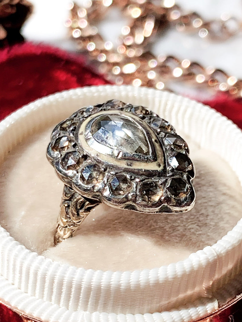 Signature Bridal Georgian Loop 1.28ct Diamond Engagement Ring | Jessica  McCormack