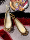 15k Victorian Shell Cameo Day/Night Earrings